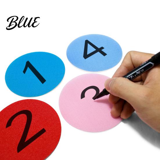 No-slip Carpet Marker Educational Colorful Tape Kindergarten Round Fastener Sticker 36Pcs Classroom Children Floor Spot