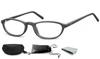 Glasses Frames Clear Lenses For Correction Narrow Fast Sunoptic Cp131