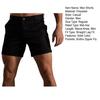 Men Summer Cargo Shorts Mid-rise Button Zipper Fly Pockets Shorts Solid Color Straight Leg Casual Short Pants Streetwear