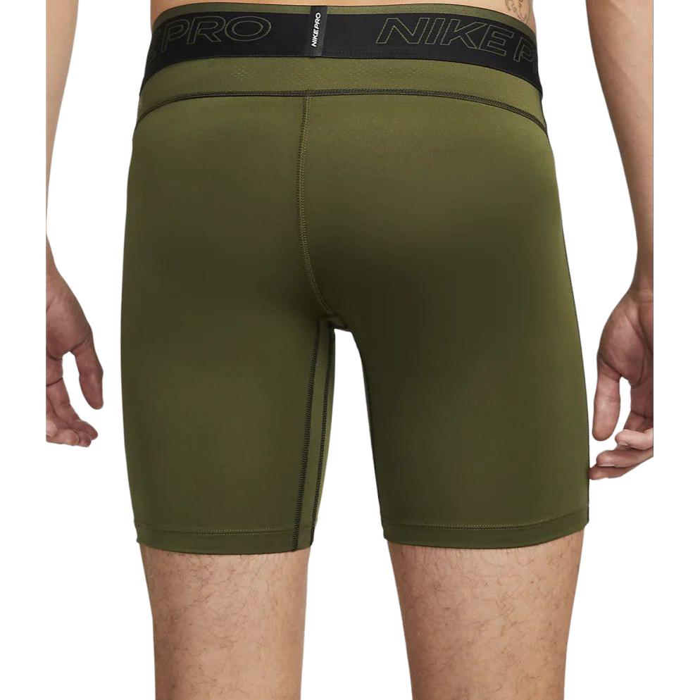 Nike Pro Dri-FIT Logo Embroidered Training Shorts Men Shorts Dark-Green DD1917-326
