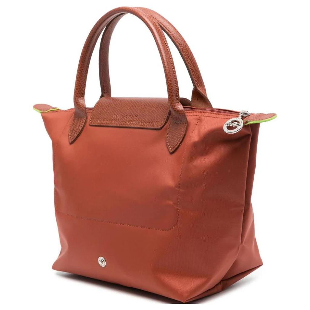 Longchamp Le Pliage Small Handbag With Silver Metal Fastening Women handbags Brown L1621919404