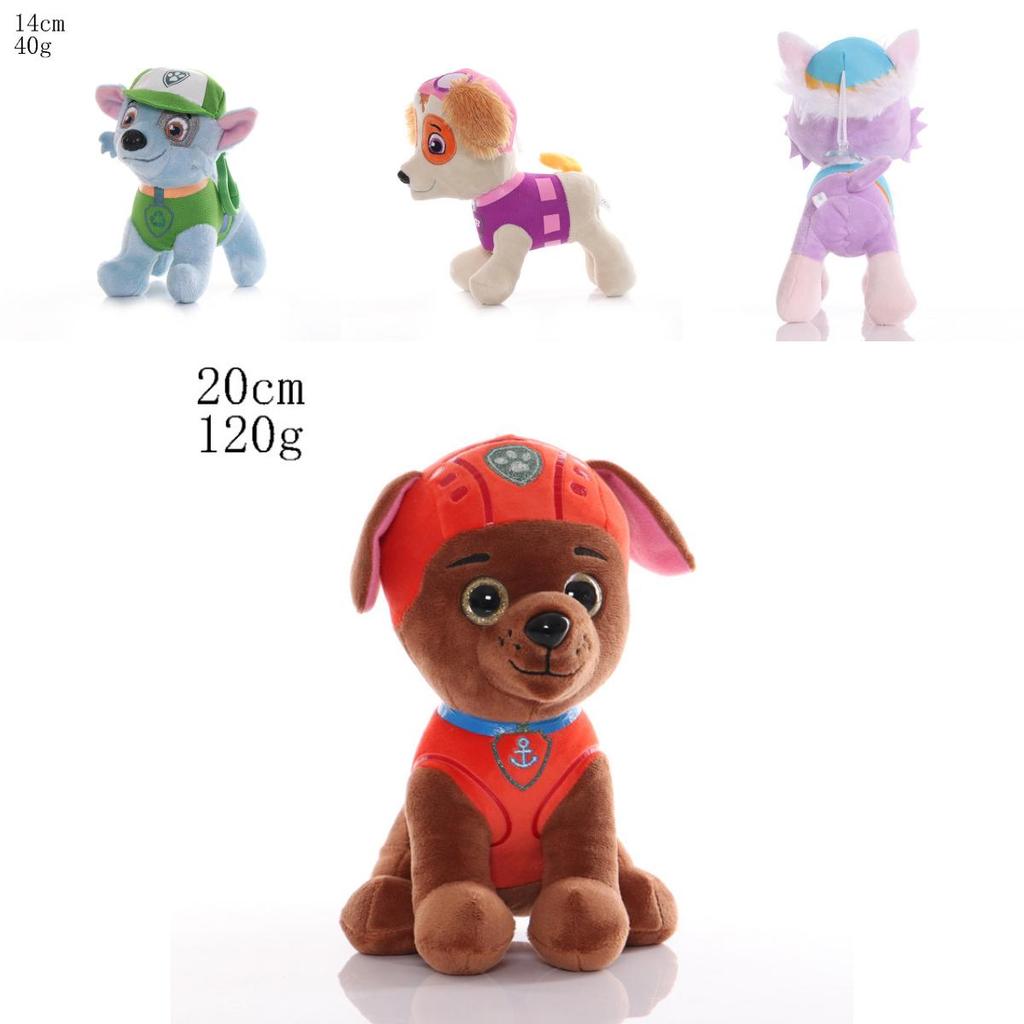 Entzückendes 20cm Paw Patrol Hunde Plüschtier Stoffwelpen Puppe für Kinder Geschenk Sammlung
