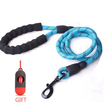 Guinzagli per Cani Robusti Riflettenti Durevoli Guinzagli in Corda con Manico Imbottito Morbido Guinzaglio per Addestramento Passeggio Cani 0.5M 1.5M