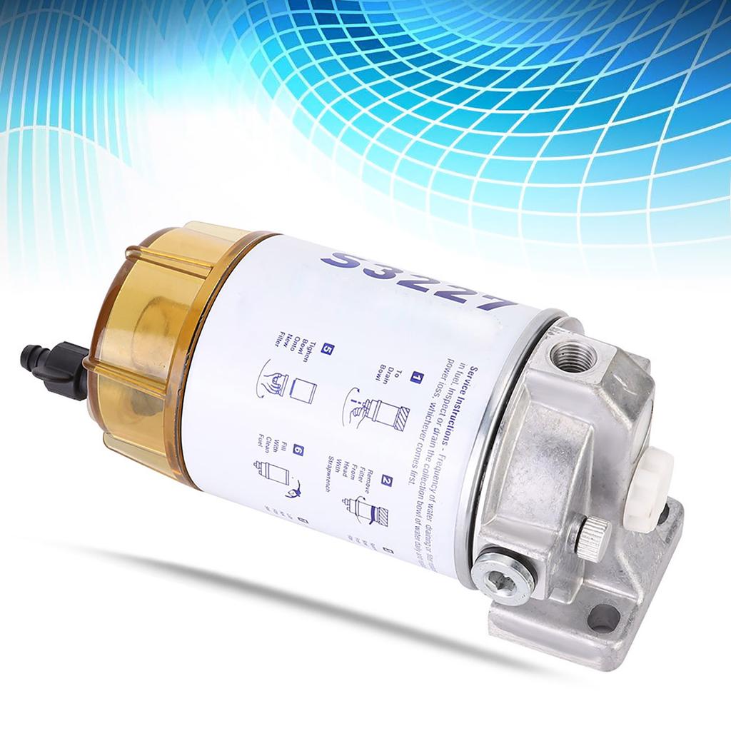 Oil Water Separator Fuel Filter Fit for Engine Outboard Motor