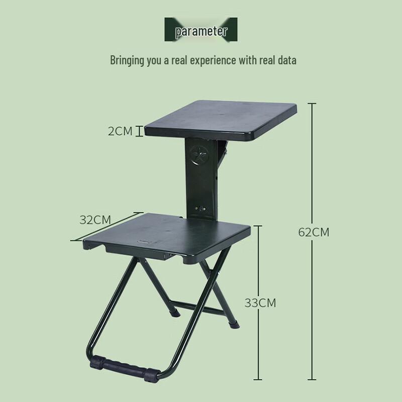 Miflame Portable Military Folding Chair
