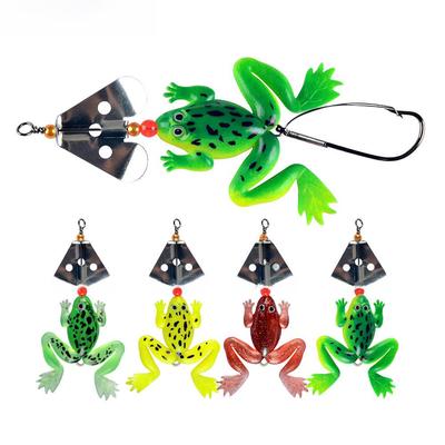Leurre souple coulant Thunder Frog - Leurre anti-accrochage pour poissons noirs