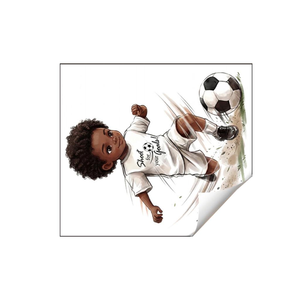 Occer Theme Wall Decal For Bedroom Living Room Sports Home Wall Decoration