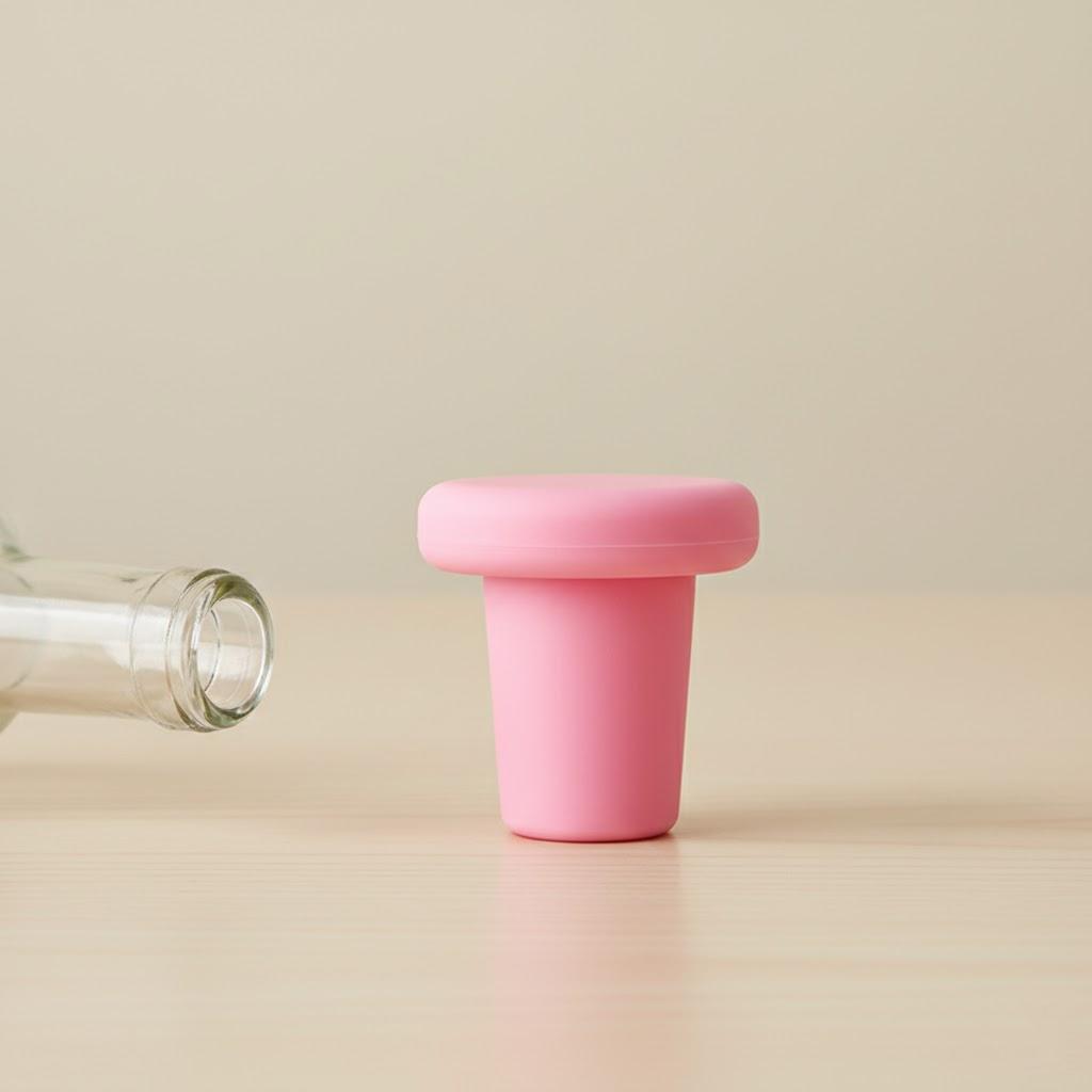 Silicone Wine Bottle Stopper Creative Design Safe and Healthy Home Bar Tool for Family Bar Preservation