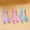 7Pcs/Set Compass Kit with Protractor Ruler Lead Eraser Storage Box Math Drafting Drawing Compass Geometry Tool Students School Office Supplies