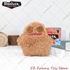 Fuggler Monstre Moche Original Porte-clés Pendentif Poupée Monstre aux Dents Drôles Compte Underoo McGoo Lapin Rose enragé 12-14cm Jouet Cadeau