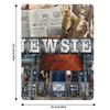 Newsie Throw Blanket Durable Warm Blanket for Daily Home Use