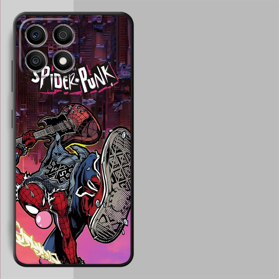 Case for Honor X6 X5b Magic5Lite X8 90 X7 X9a 8X 200 400 Lite 70 Funda Phone Cover Marvel Retro Spider Man