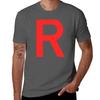 Rocket R Cosplay Halloween Costume Comic Con Red R Black Or White Tshirt Cool Feeling Summer Tee Shirt