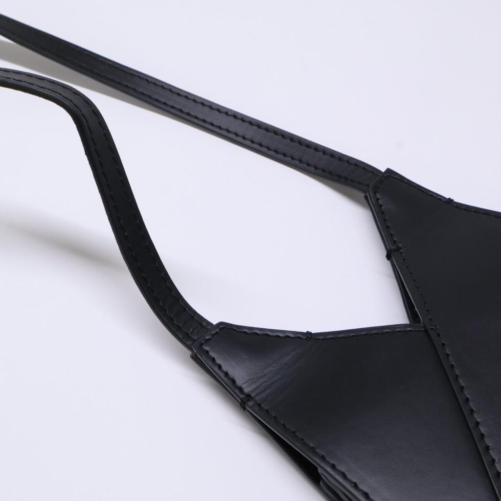 MM6 [Excellent Condition] SB6ZI0005P5546T8013 Japanese Mini Crossbody Shoulder bag blackUsed