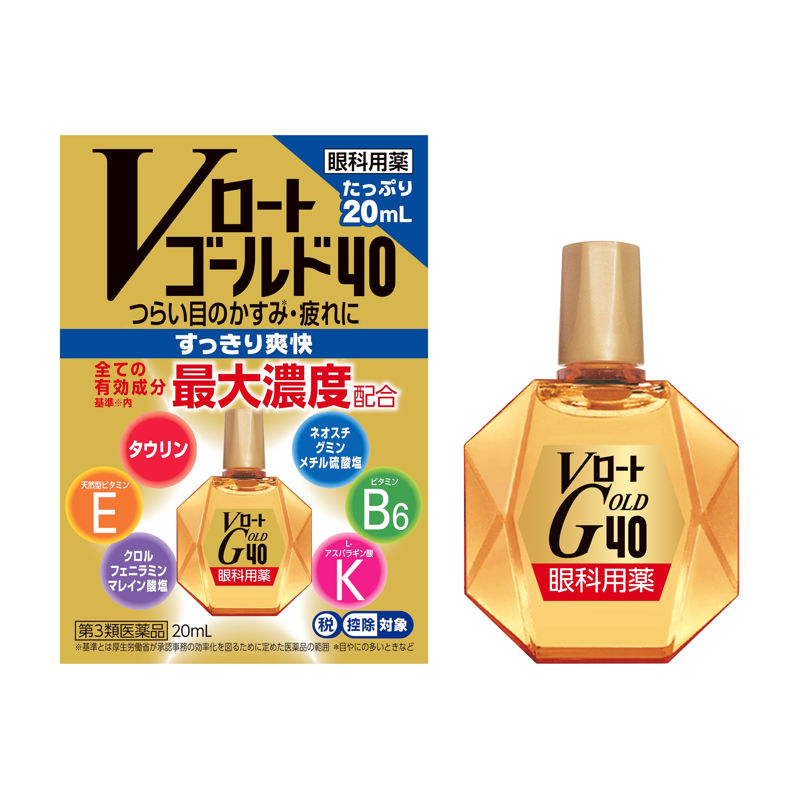 

Очні краплі V Rohto Gold 20 мл