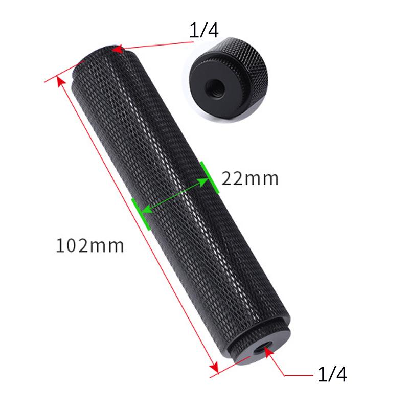 Conversion Screw Extended Handle Photography Nut Screw 1/4 To 3/8 5/8 Inch