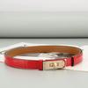 Women's Adjustable Genuine Leather Alligator Pattern Belt