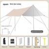 Suiyuan 3x4,5m Quadratisches Outdoor-Vordach