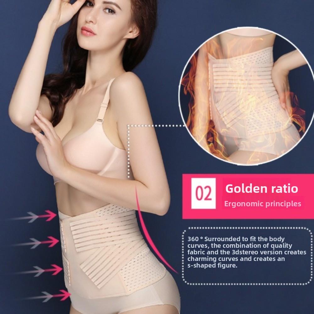 Thin Postpartum Body Shaper Belt Stickable Slimming Shapewear Fashion Women Girdle Belt  Postpartum