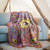 Fluttershy With Rainbow Mane And Macarons Fluttershy Outdoor Blanket Soft Cozy Lightweight Allseason Multiuse Blanket For Picnics Camping Travel Sofa