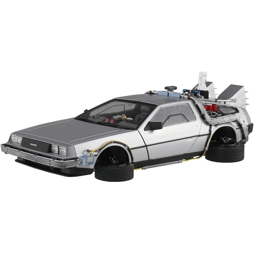 Aoshima Bunka Kyozaisha (AOSHIMA) Movie Mecha No.BT-02 Back to the Future Part II Time Machine 1/...