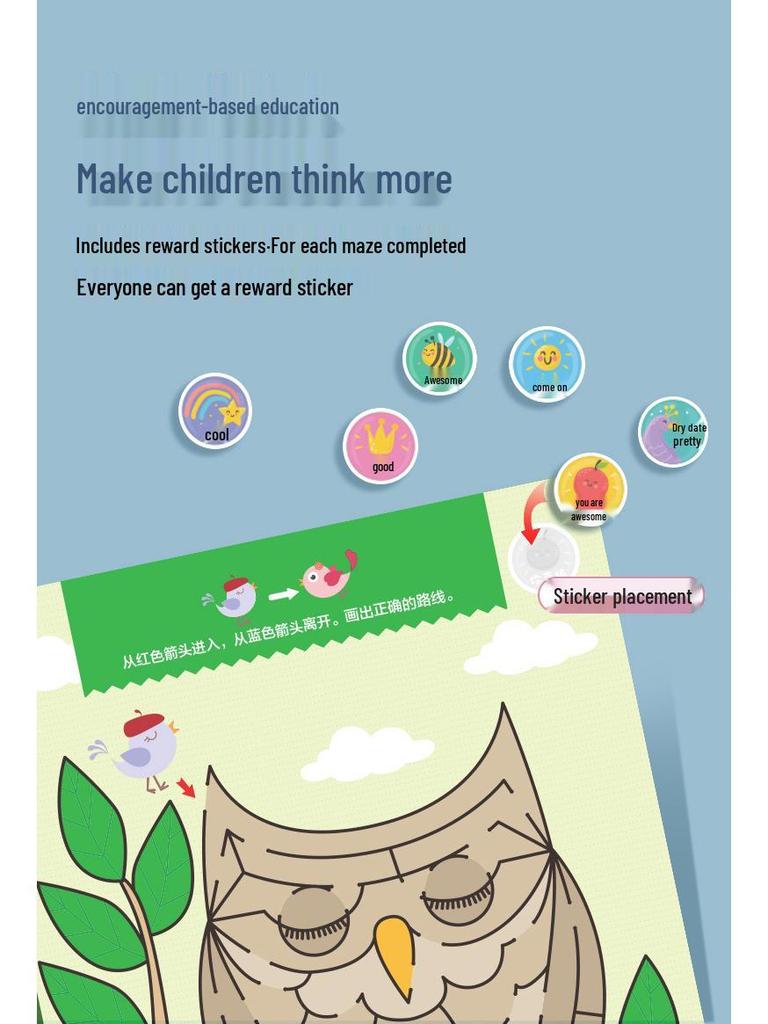 Children's Logic and Concentration Sudoku Maze Book: Early Education for Ages 3-6