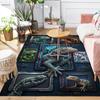 Gecko Frames Pattern Rug Floor Mat for Living Room or Bedroom Soft and Comfortable Carpet a Gift for Birthday and Holiday.
