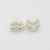 New 5pcs Garment Stoppers Heart-Shaped Plastic Cord Locks Double Hole Spring Toggle Anti-slip Stoppers Garment Accessories