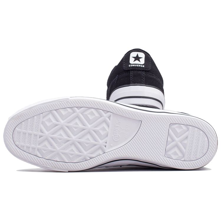 Converse Star Player 76 Minimalist Versatile Low-Top Canvas Shoes Unisex Sneakers Black 161595C