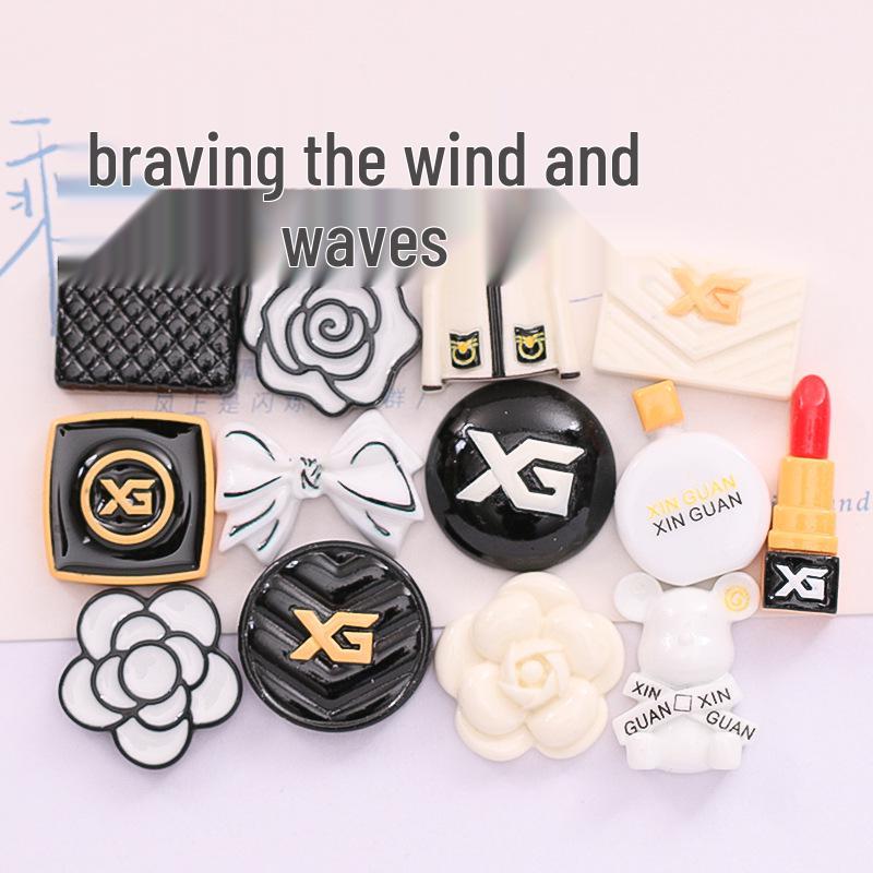 Premium Brand Accessories: Bags, Perfumes, Lipsticks, DIY Cream, Glue, Phone Cases, Shoe Buckles, Hair Clips, Resin Jewelry.