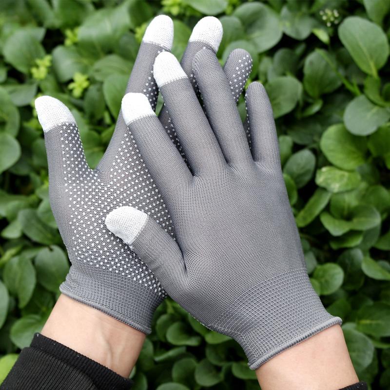 1Pair Lightweight Riding Anti-slip Gloves for Motorcycle Cycling Sports Men Women Thin Breathable Touchscreen Glove Oudoor