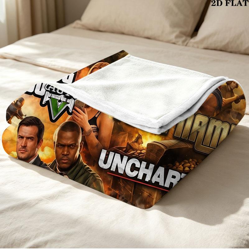 Custom Gta6 Blanket, High quality Comfortable for All Seasons, Home Decor, Warmth and Comfort