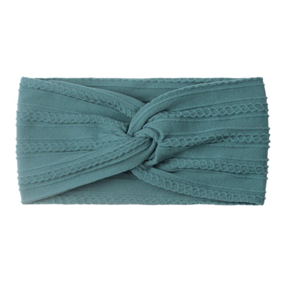 Baby Kids Girls Bow Headband Hair-Accessories Knot Elastic Toddler Rabbit Bow Ear Hairband Headband Knot Head Wraps