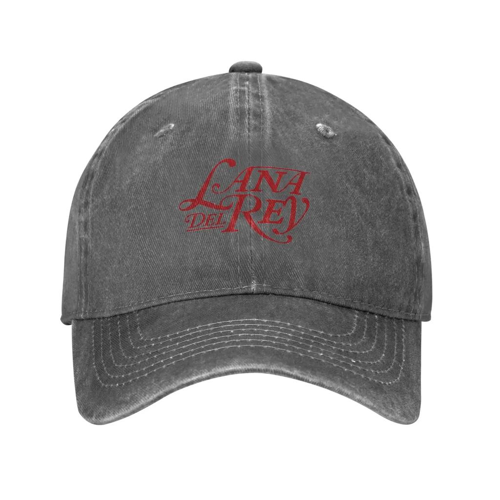 Lana Del Rey Washed Baseball Cap Vintage Sun Trucker Hat Summer Unisex-Teens Running Hippie Snapback Cap