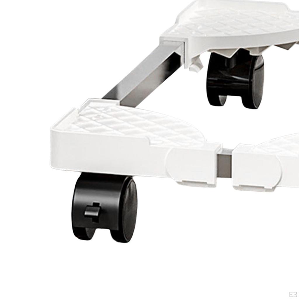 Computer Holder Desktop Stand Adjustable Mobile CPU for Floor Carpet