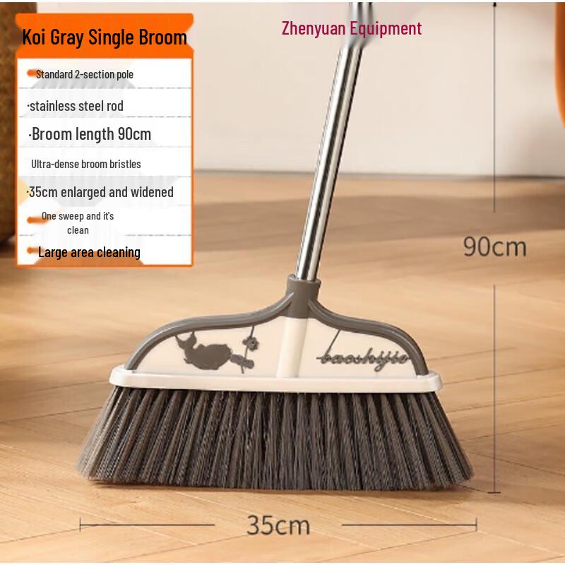 

Zhanyuan Extra-Thick Plastic Broom