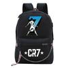Large Capacity Schoolbag with Shoulder Strap; Student Three-piece Pencil Case Set