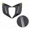 Car Dummy Duct Fender Hood Aero Custom Dress Up Carbon Style Universal Set of 2