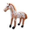 3D Simulation Horse Animal Plush Stuffed Doll Kids Toy Room Decor Photo Props