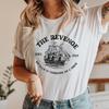 Retro Pirate Ship Tshirt Harajuku Boat Shirts Our Flag Means Death Shirts Vintage Goth Unisex Clothes Unisex Short Sleeves Tops