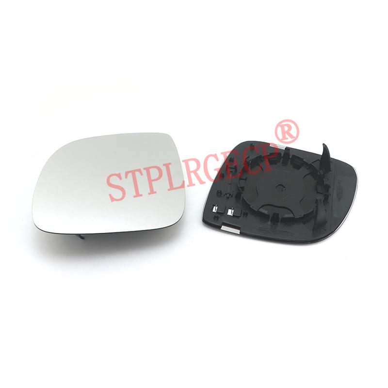 Stplrgecp Passenger Side Driver Side Left Right Door Side Heated Wing Mirror Glass Lens for Volkswagen VW Touareg R50 2007-2010