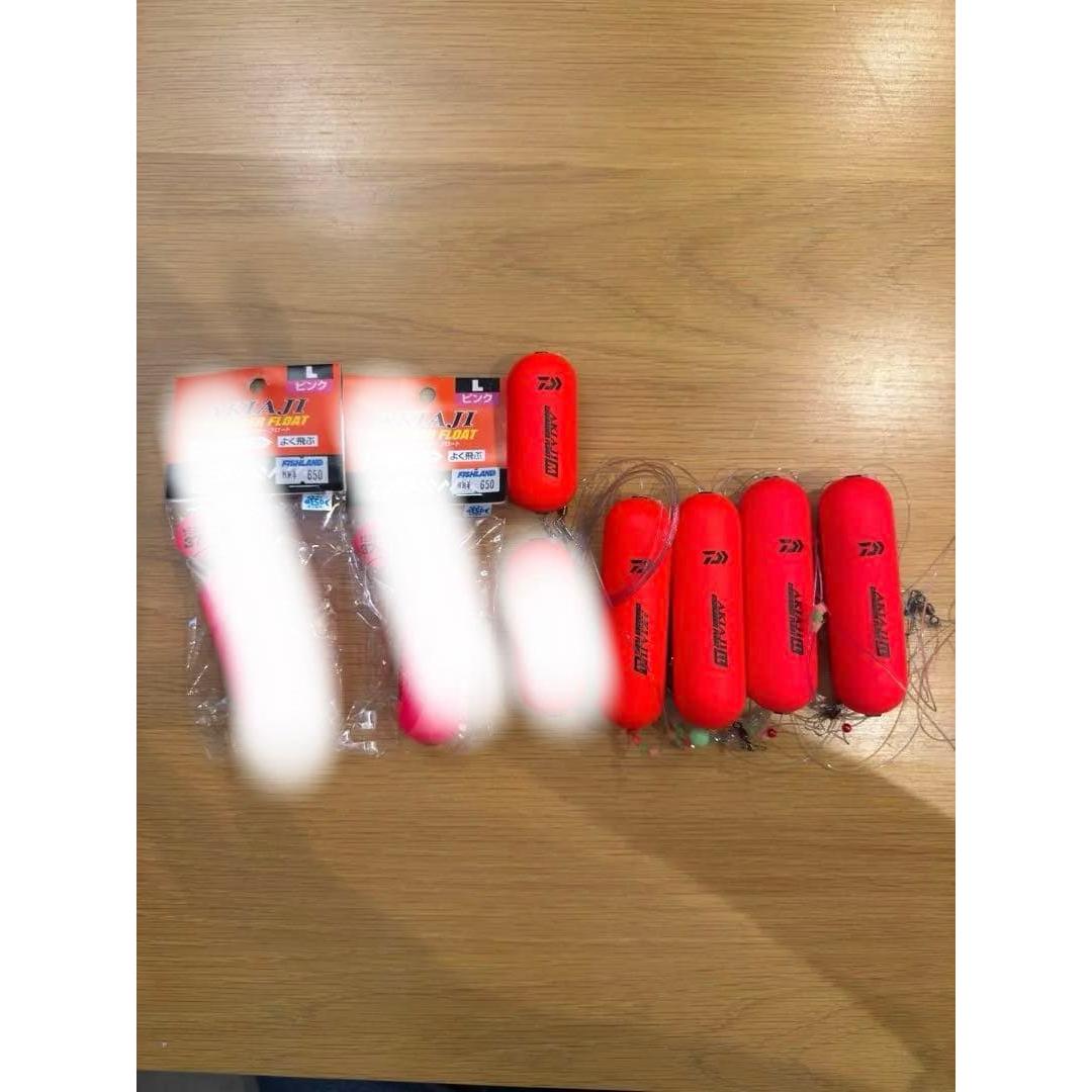 Used [Anonymous Delivery/New & Used] Daiwa Aki Aji Crusader Float Set of 5