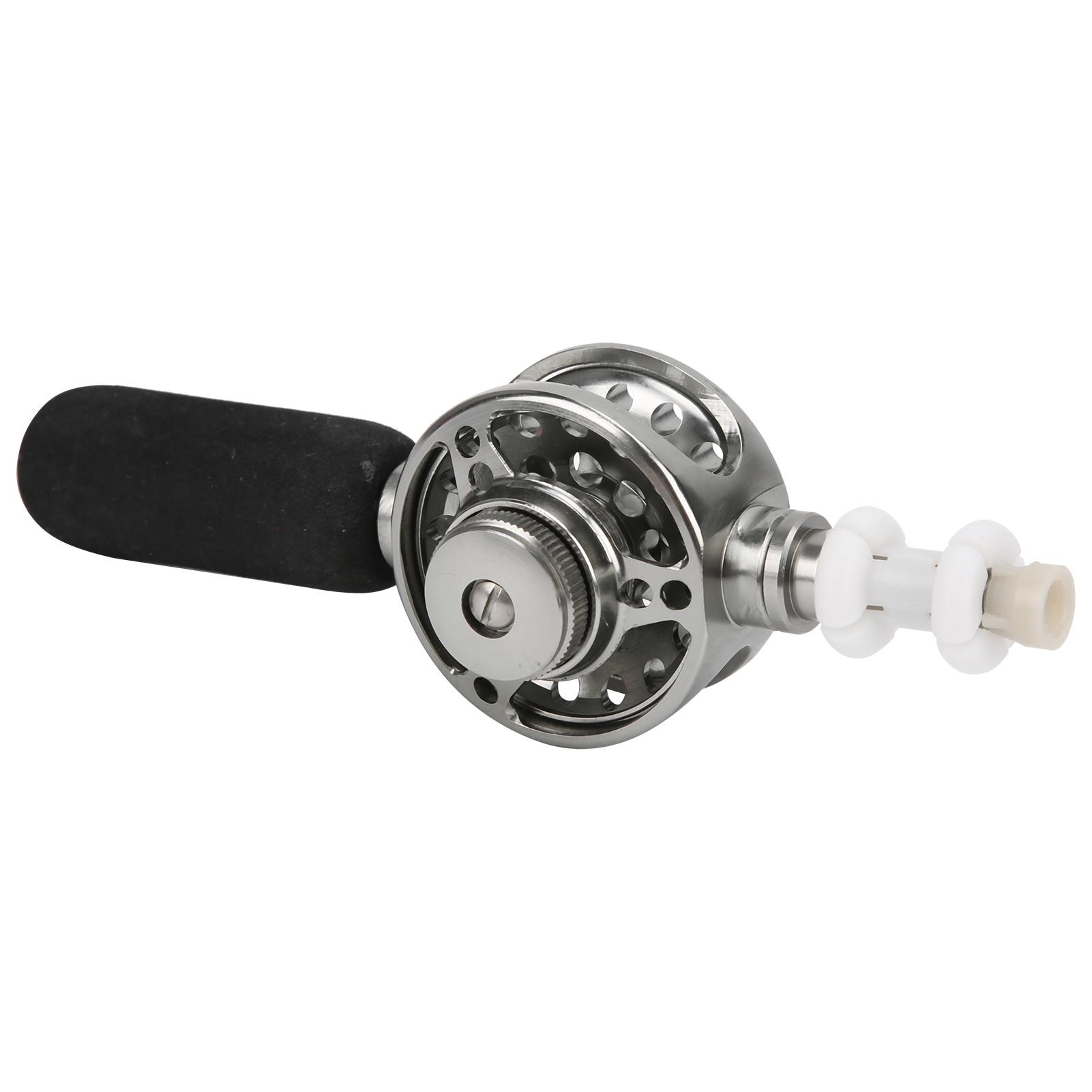 

All Metal Fishing Reel 2+1 Bearings High Speed Fishing Raft Wheel with Handle Accessory