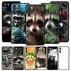 Phone Case Cover For Oppo A17 A31 A54 A57 A78 A79 Find X5 X6 Reno 7 8 10 11 12 13 F Pro 5G Soft TPU Shell Cute Animal Raccoon