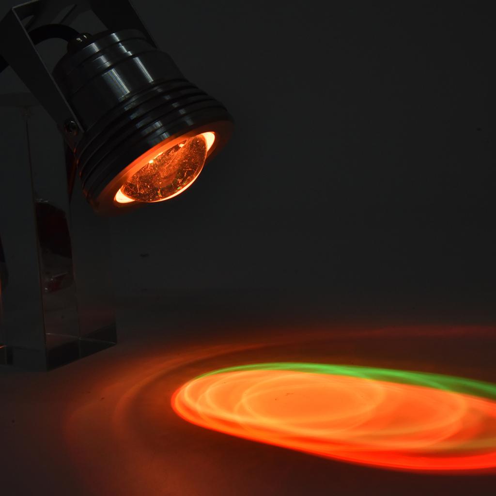 12V 10W RGB Aquarium LED   Lamp for Fish   Pool Garden Underwater Black