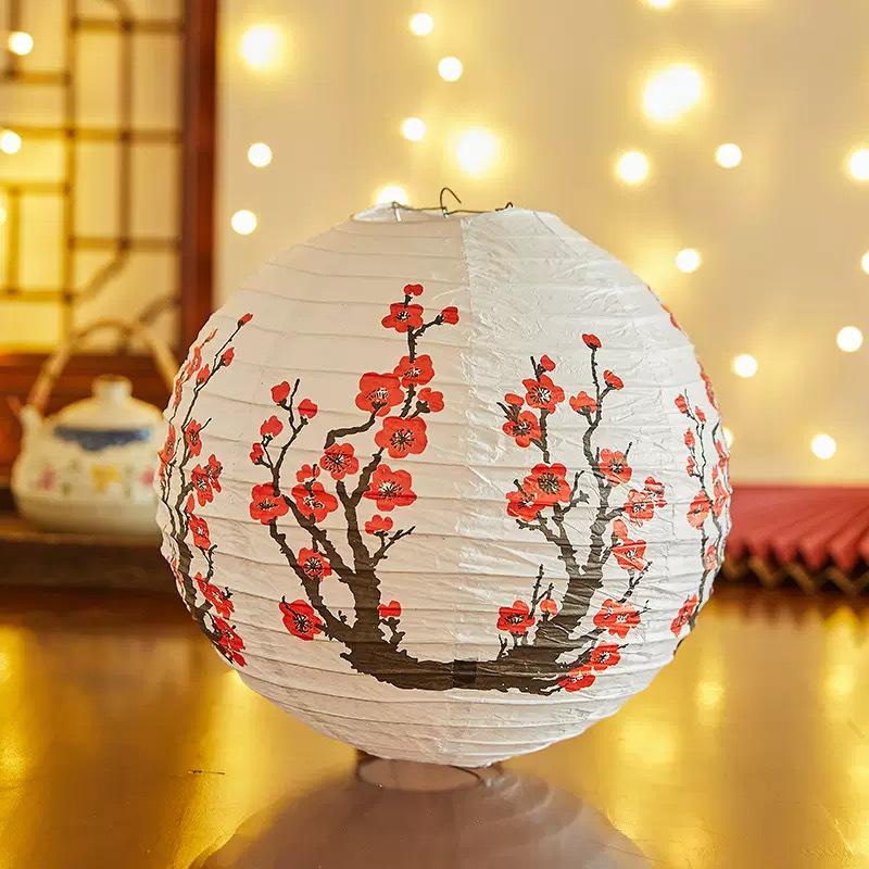 2025 Chinese Style Red Lantern: Dragon Boat & Mid-Autumn Festival Decorative Pendant with Luminous Design for Spring Festival & National Day.