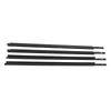 4Pcs Car Door Window Glass Sealing Strips Waterproof Rubber Black Weather Strips Fit For Suzuki SX4 Hatchback #83811-56K00-000