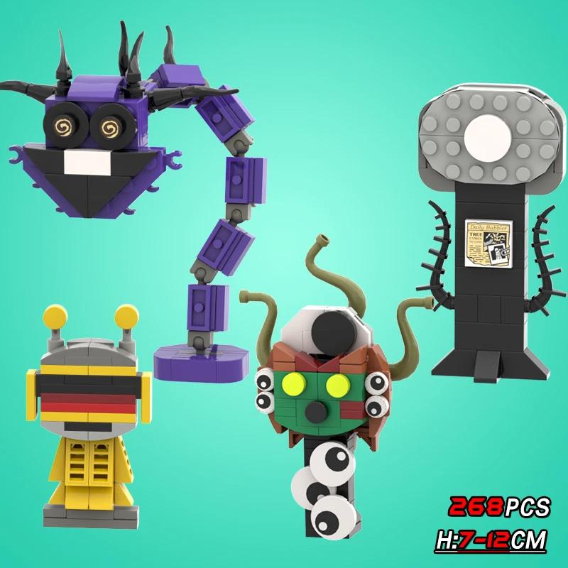New I Sprunki Figures Building Blocks Dark Horror Sprunki Toy Set Simon Wenda Figure Construction Toy Xmas Easter Gift