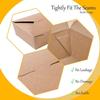 Boite alimentaire - Yikang - home-070 - Papier kraft - Résistante à l'huile - Biodegradable