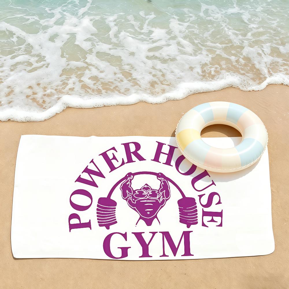 Fashion print Powerhouse Gym Towel Drying Bath Towel Applicable To Light Swimming Camping Yoga Beach Out